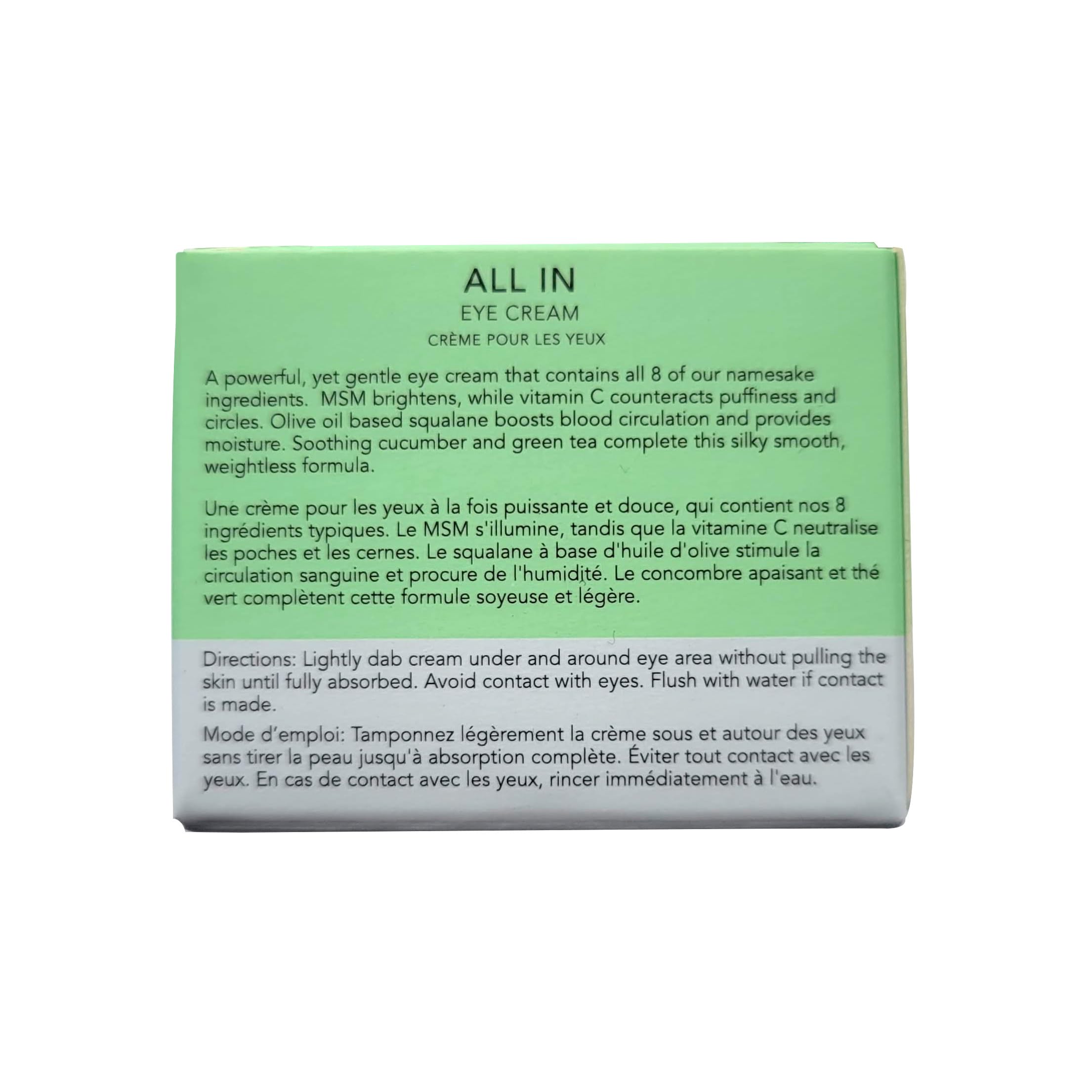 Eight Saints eye cream may help reduce appearance of fine lines.