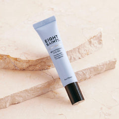 Eight Saints Eye Gel with cooling applicator for refreshed under-eye skin.