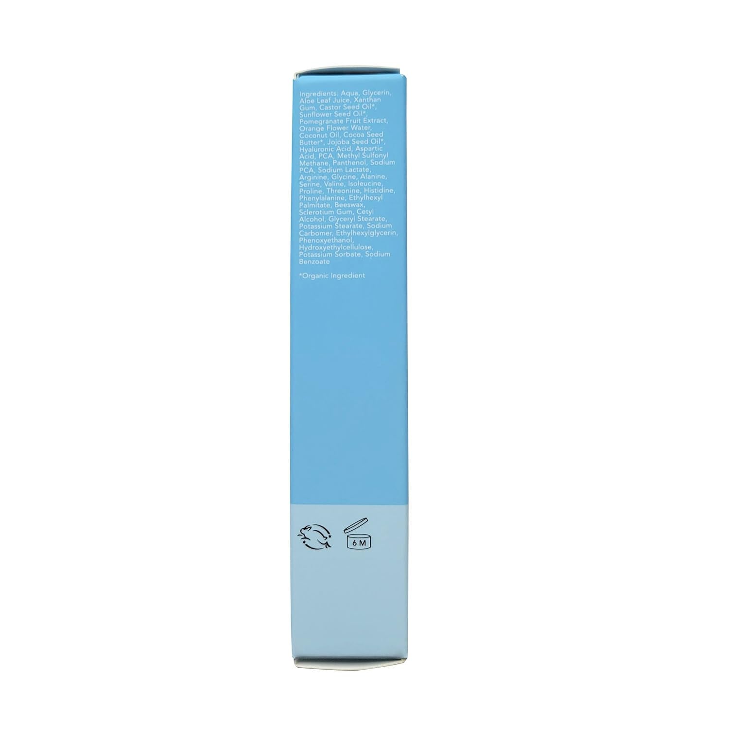 Eight Saints pomegranate extract calms fragile under-eye skin.