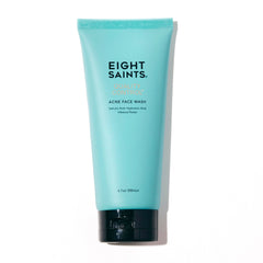 Eight Saints Quality Control Acne Face Wash bottle front supports a daily clear-skin routine.