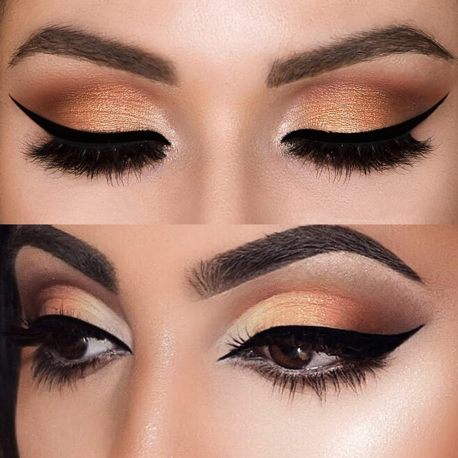 EIGSHOW Eyeliner Brush Slanted flat angle for easy lash-line control