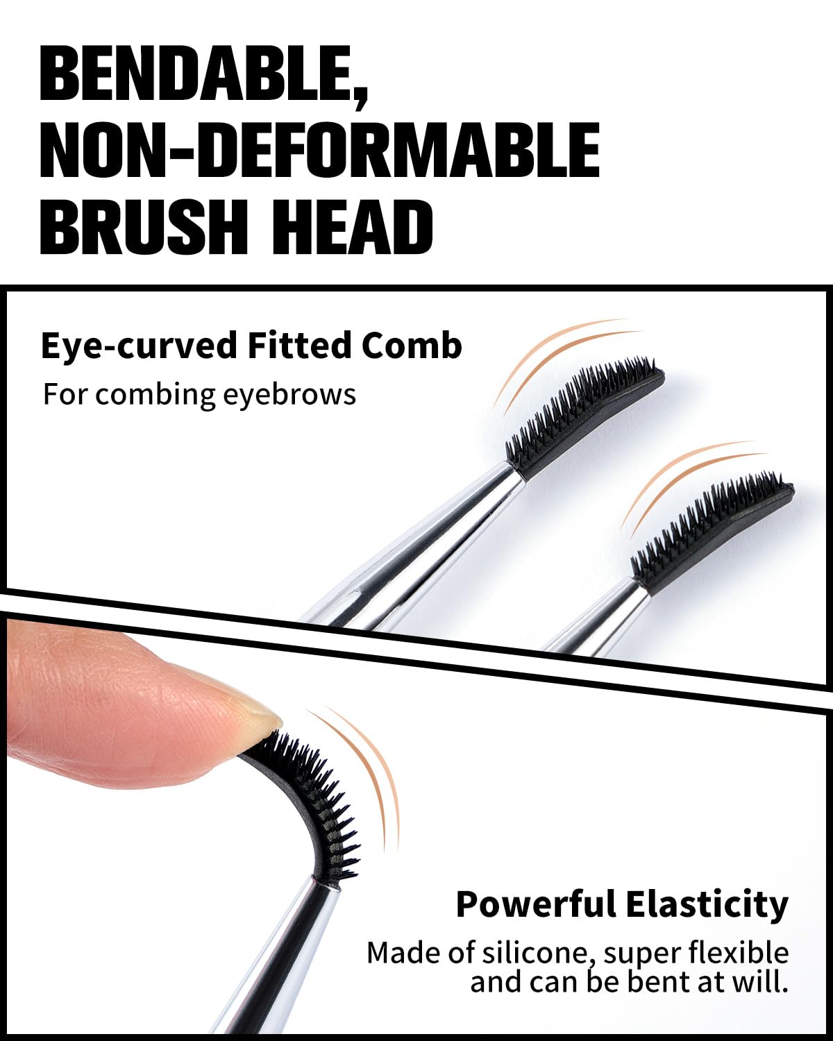 EIGSHOW paddle press feature helps set and define brows with controlled pressure