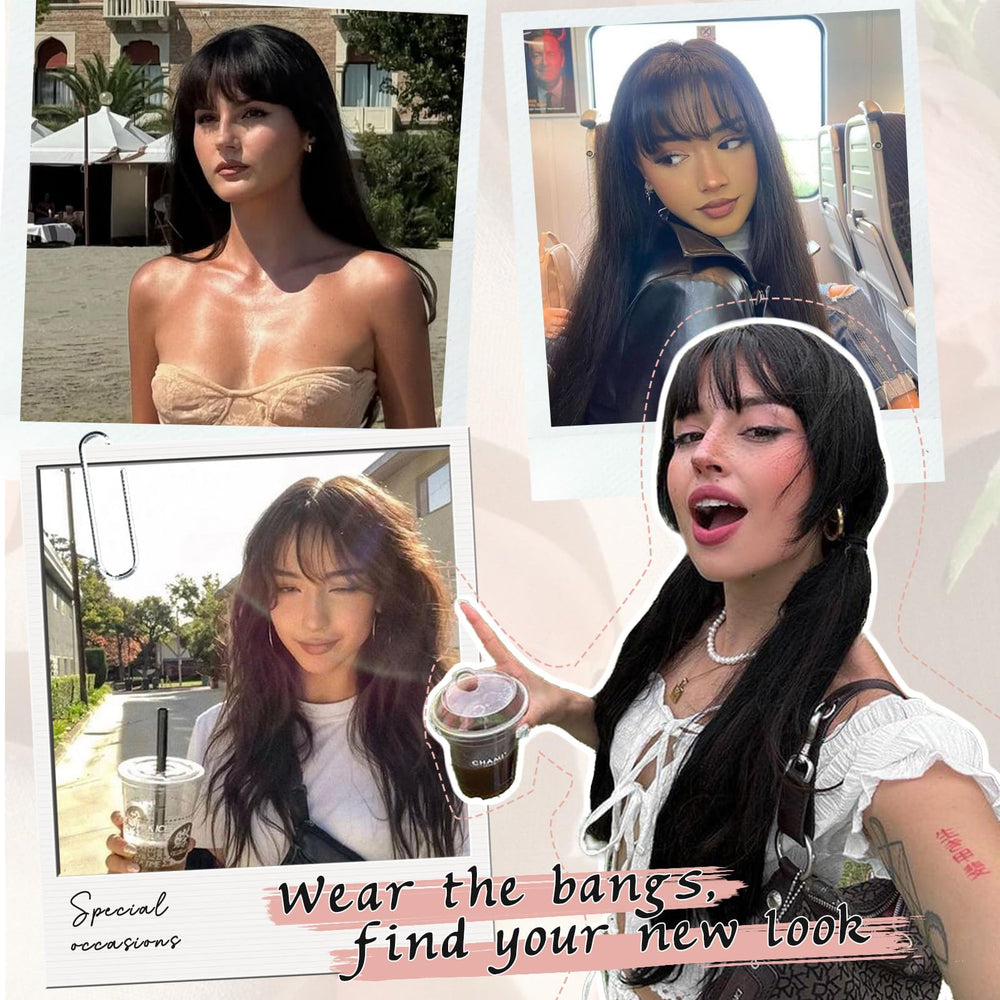 EINAEY Clip-In Bangs daily-wear-ready for vacations and dates with easy care.