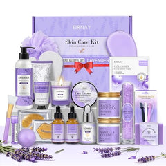 EIRNAY lavender bath salts for a calming at-home spa moment.