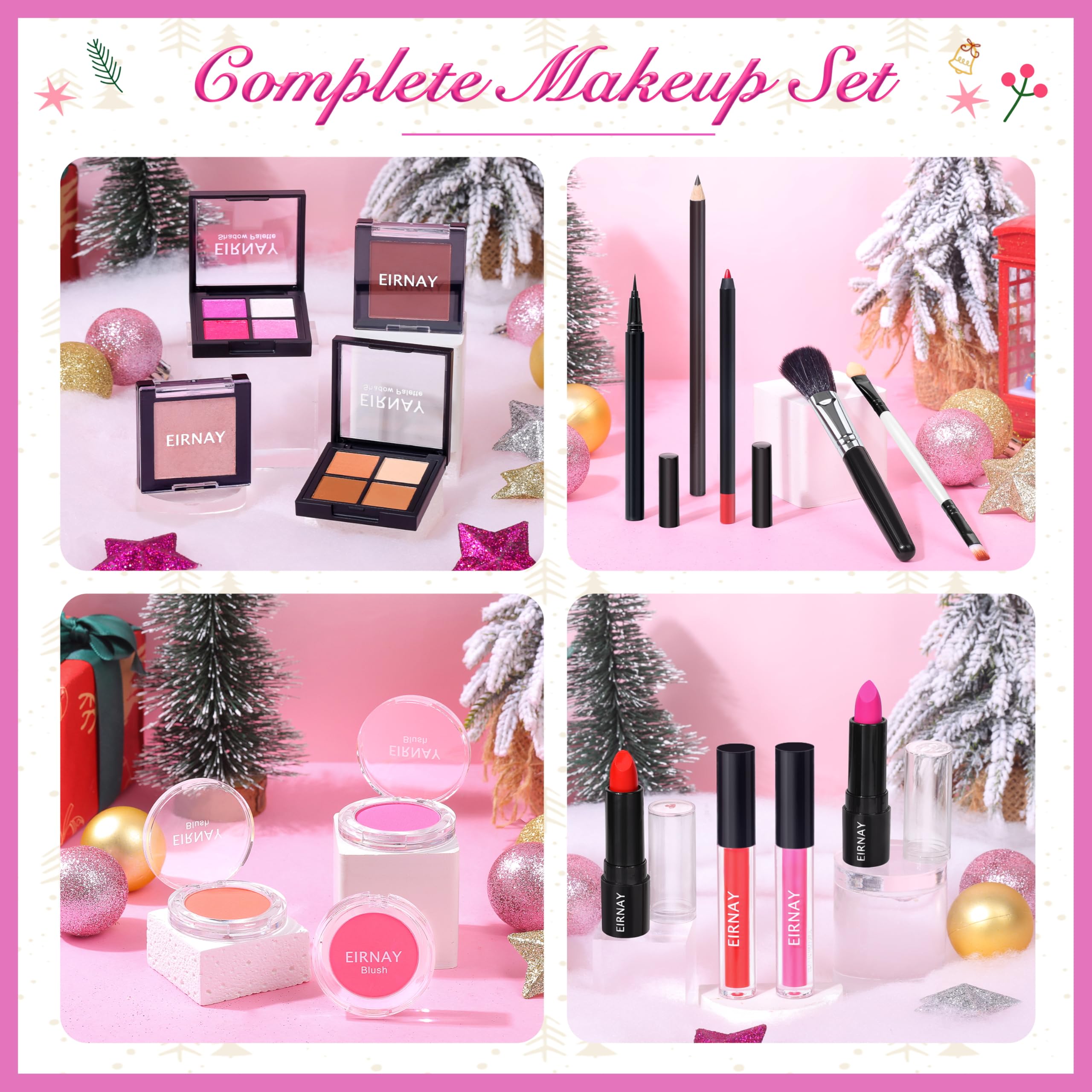 EIRNAY mascara eyeliner brow set delivers bold definition lasting