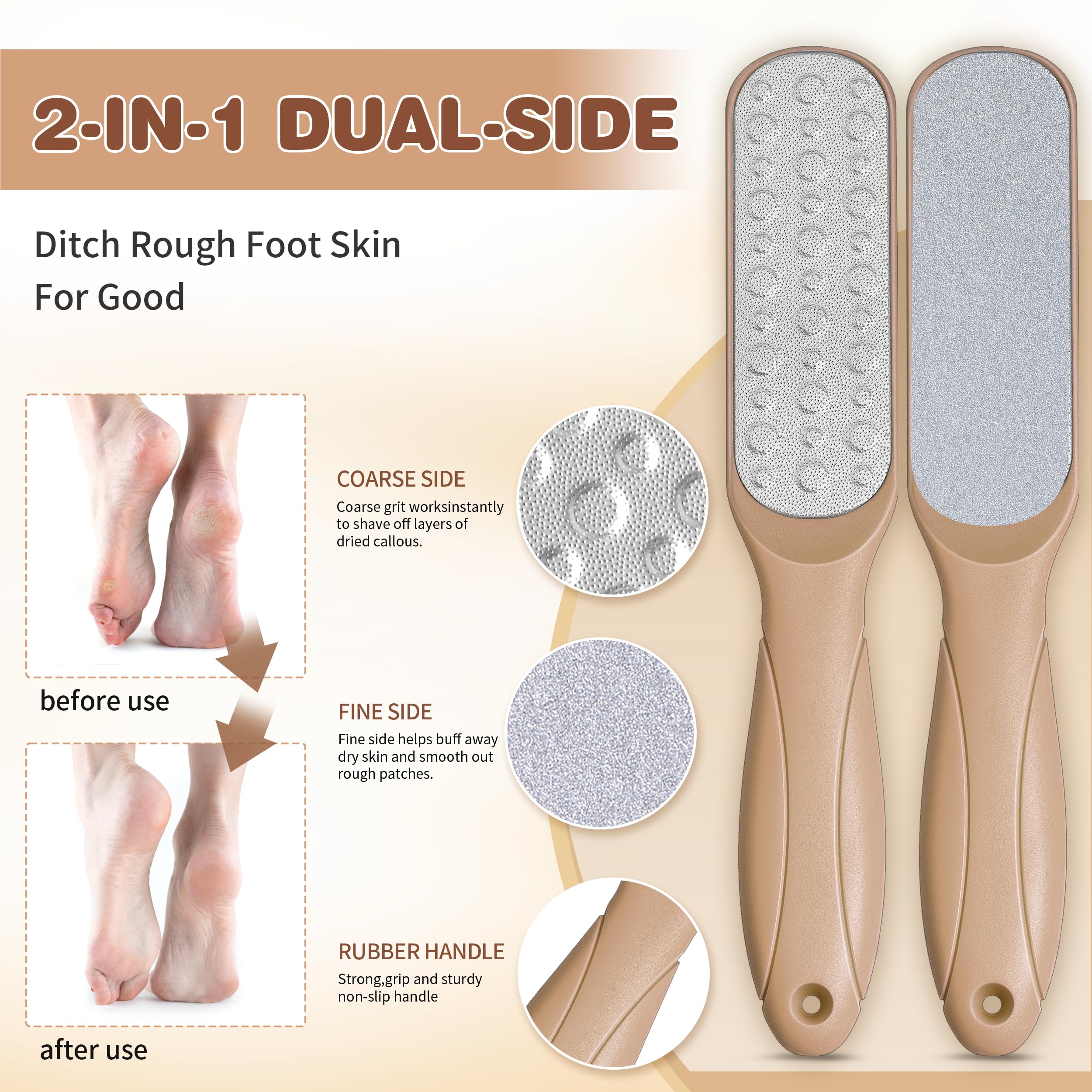 EIRNAY foot-care-packaging showcases the versatile pedicure kit