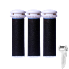 Eiszhjk 3-pack replacement rollers compatible with Emjoi Micro Pedi for at-home smoothing