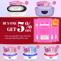 Ejiubas paraffin wax kit features included items for at-home spa