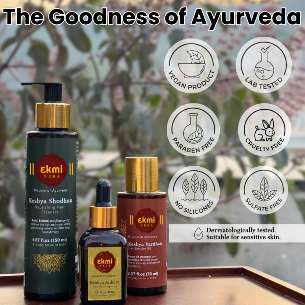 ekmiveda holiday gifting hair regimen suggestion for thoughtful care