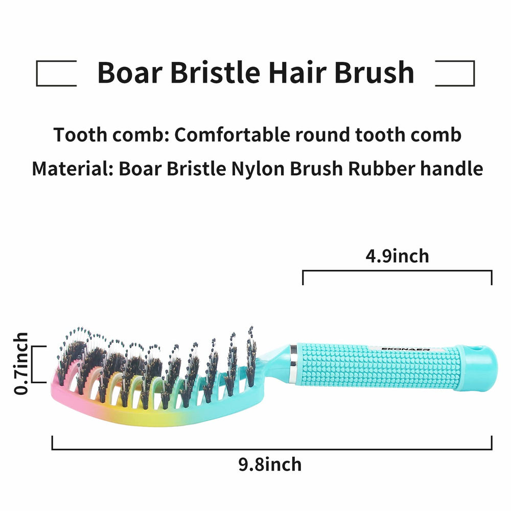 EKONAER detangling brush suitable for all hair types and routines.