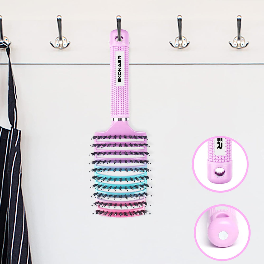 EKONAER detangling brush for wet or dry hair on all ages