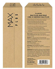 Elabore MAX Plus Hair Wax finished style shows strong hold with light weight for natural-looking results.