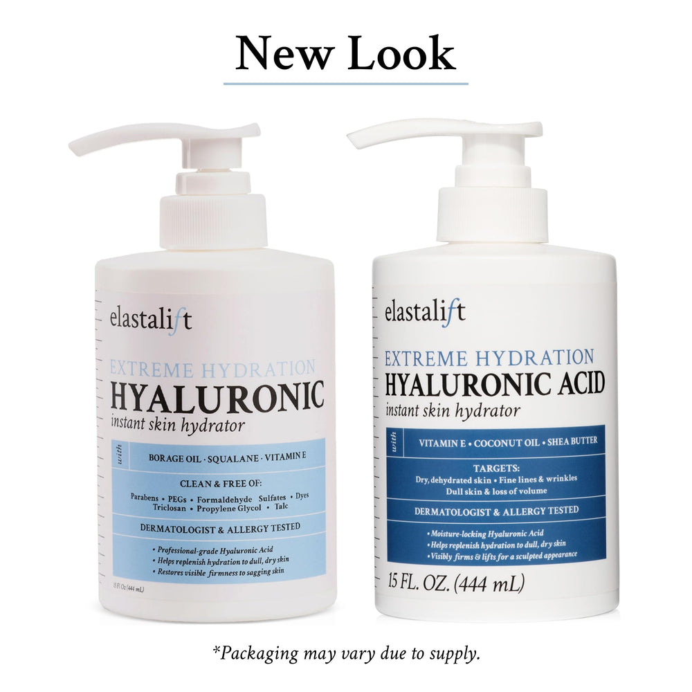 Elastalift 15oz-bottle-front-view supports a full-body moisture routine.