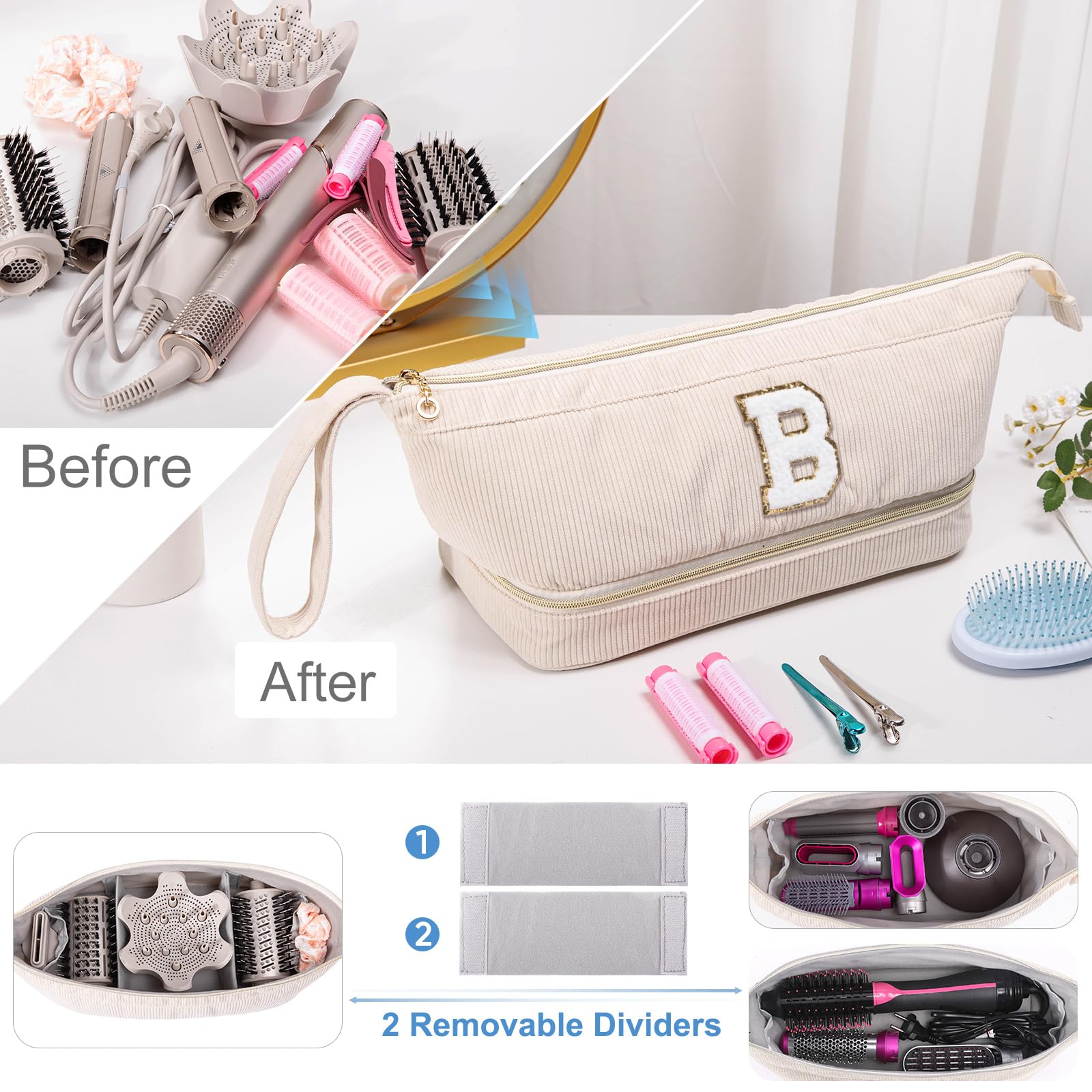 ELCUPA metal zipper detail highlights durability and smooth operation