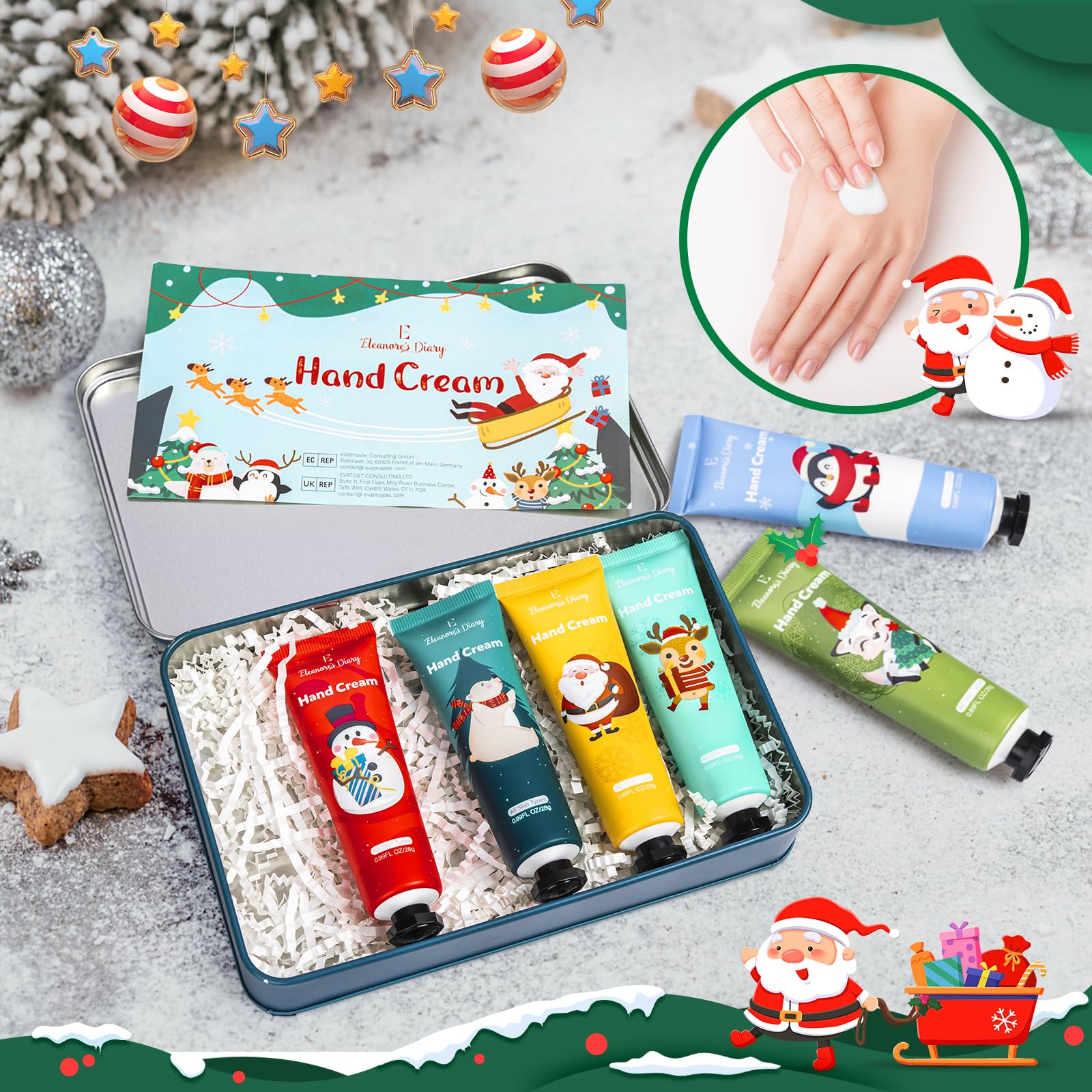 Eleanore's Diary mini hand cream travel size ready for on-the-go use