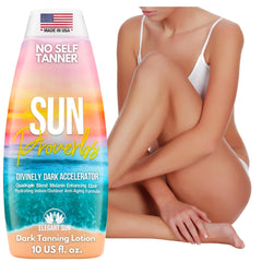 Elegant Sun Sun Proverbs bottle being poured for easy application