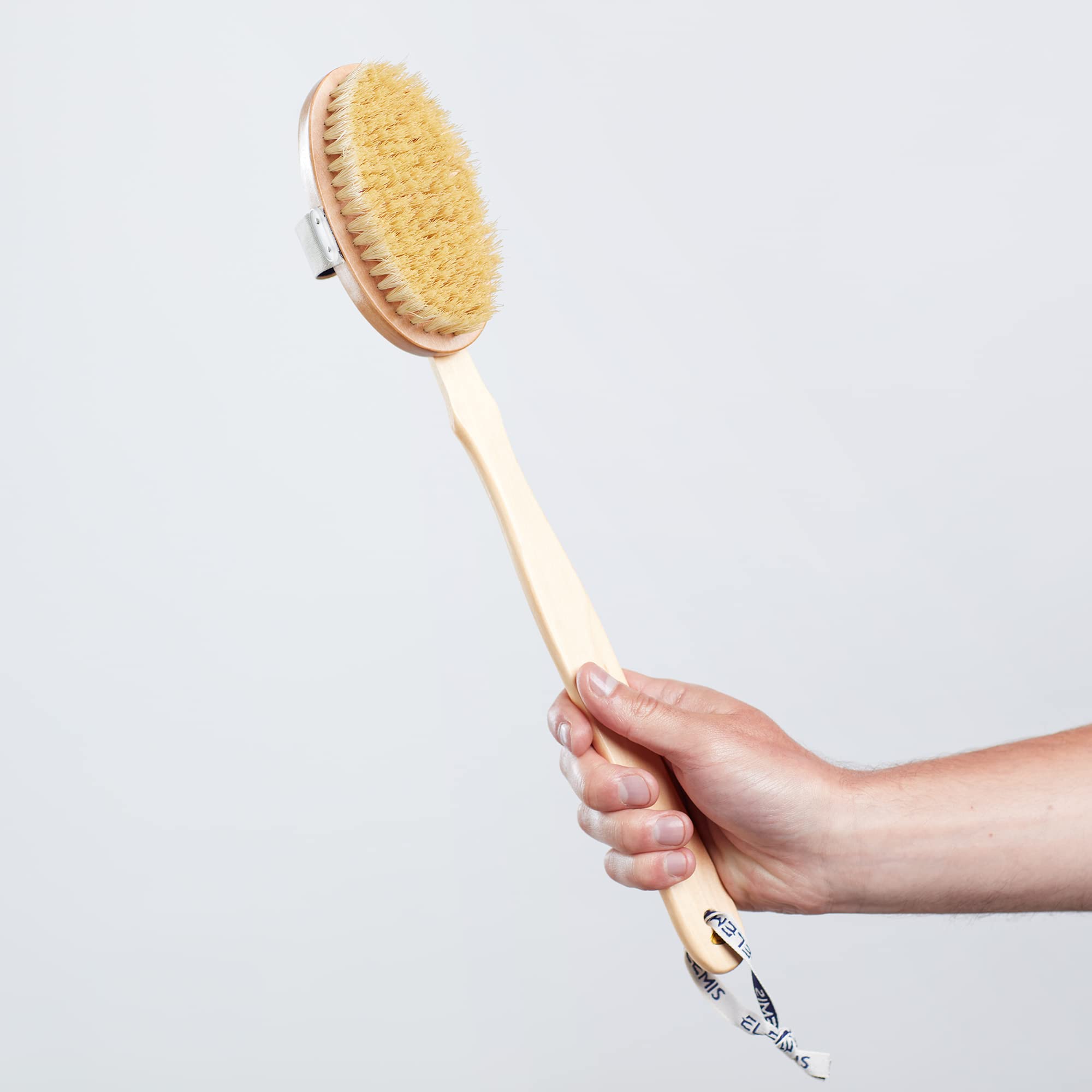 Elemis Body Detox Skin Brush skin-texture-closeup showing smoother-looking skin texture.