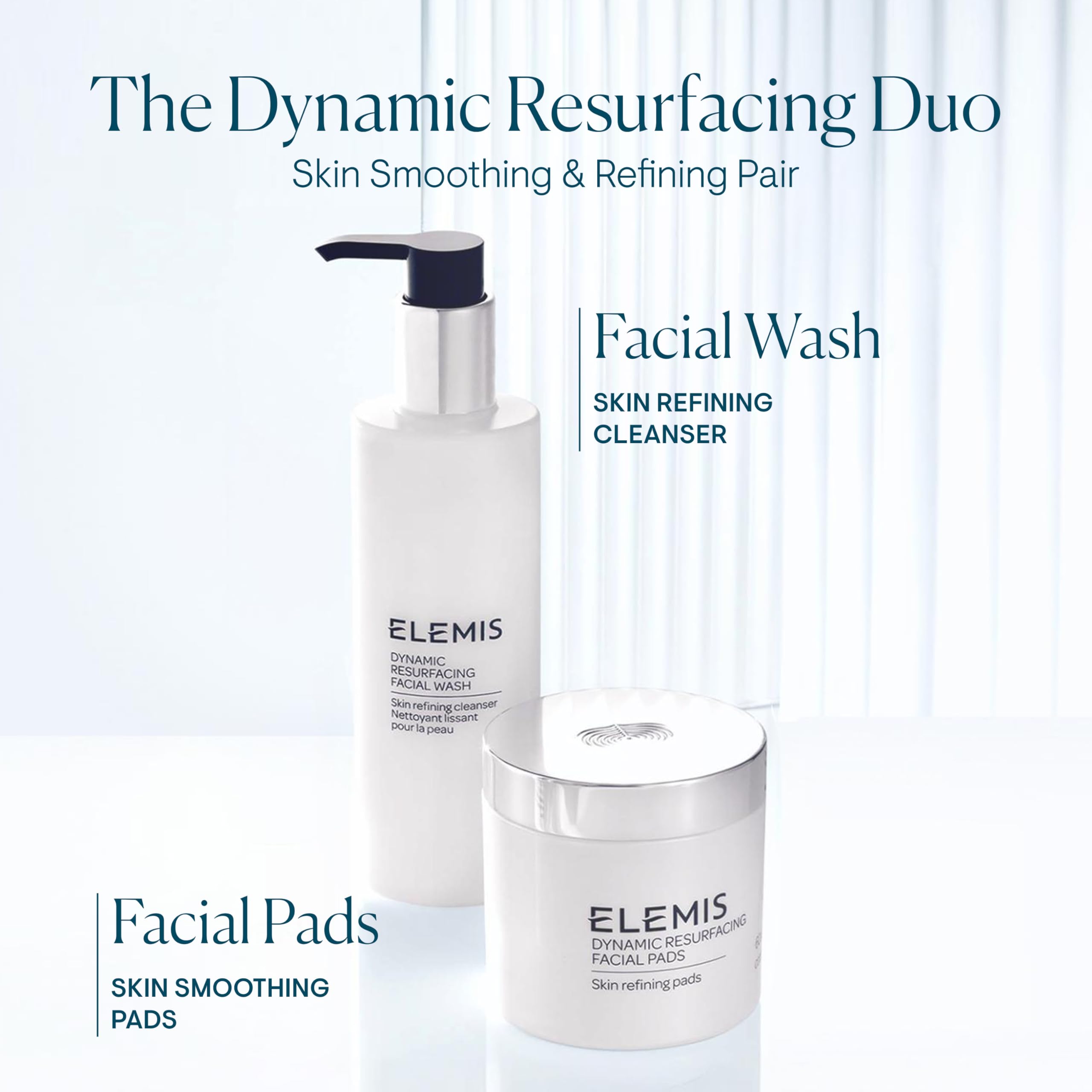ELEMIS Dynamic Duo gift-ready box styling suggests a thoughtful skincare gift option.