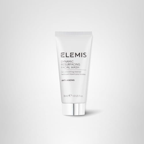 ELEMIS Dynamic Resurfacing Facial Wash glow hint after use.