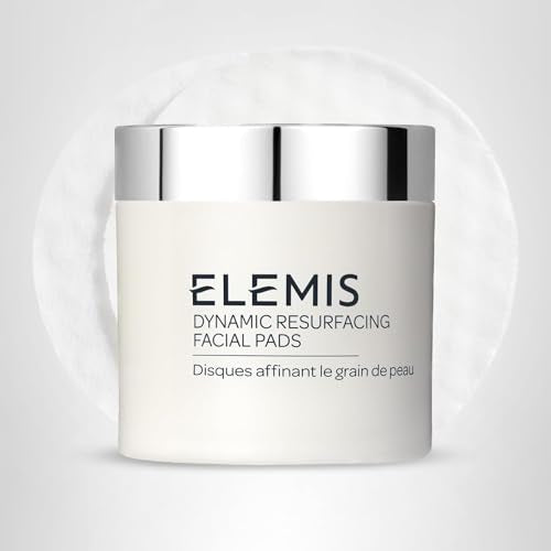 ELEMIS Dynamic Resurfacing Pad brightening potential suggested for radiant-looking skin.