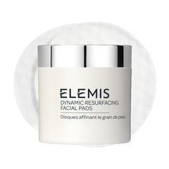 ELEMIS Dynamic Resurfacing Facial Pad textured side for gentle exfoliation and smoother skin.