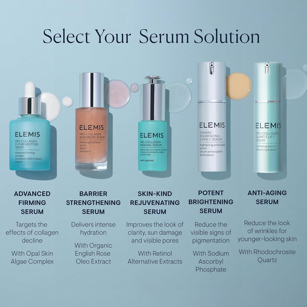 Serum dispense demonstrating controlled, daily-use dose