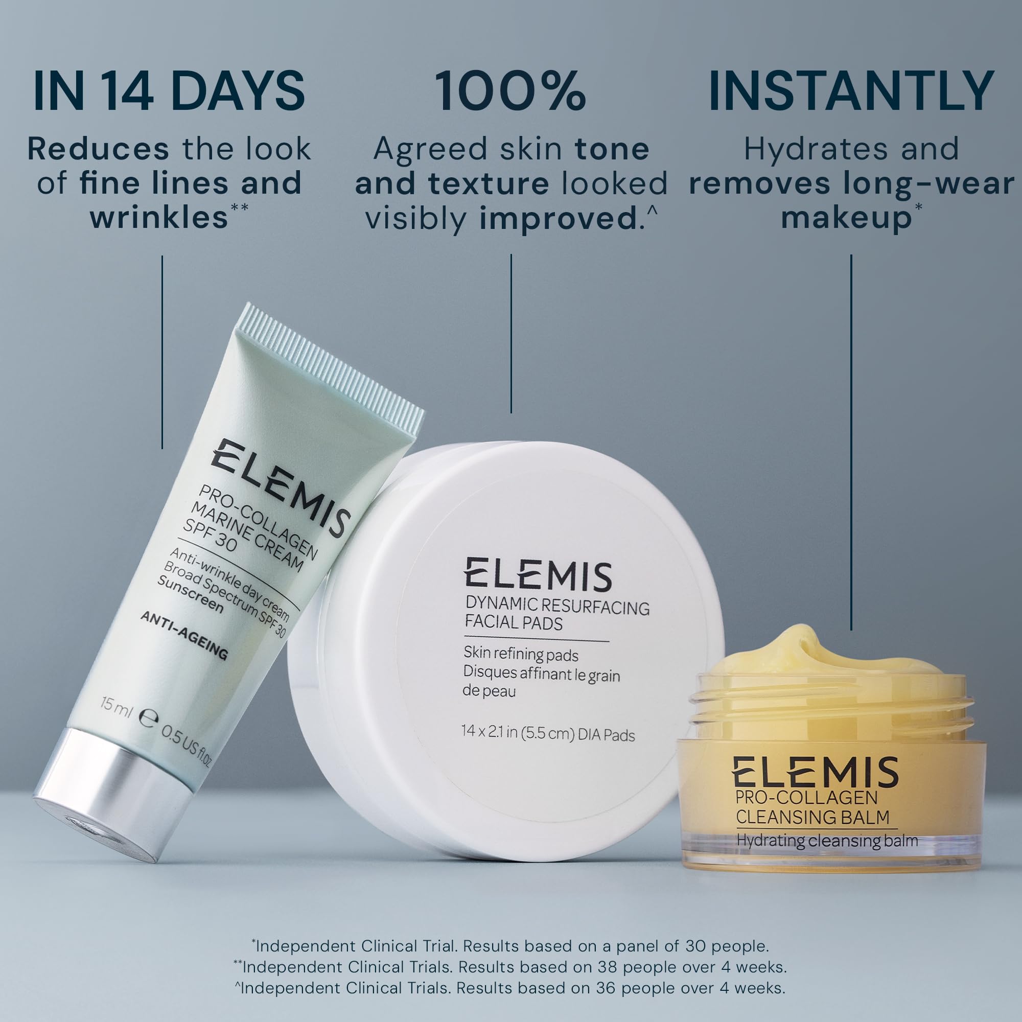 Elemis Marine Cream SPF 30 mini for hydrating protection and daytime use.