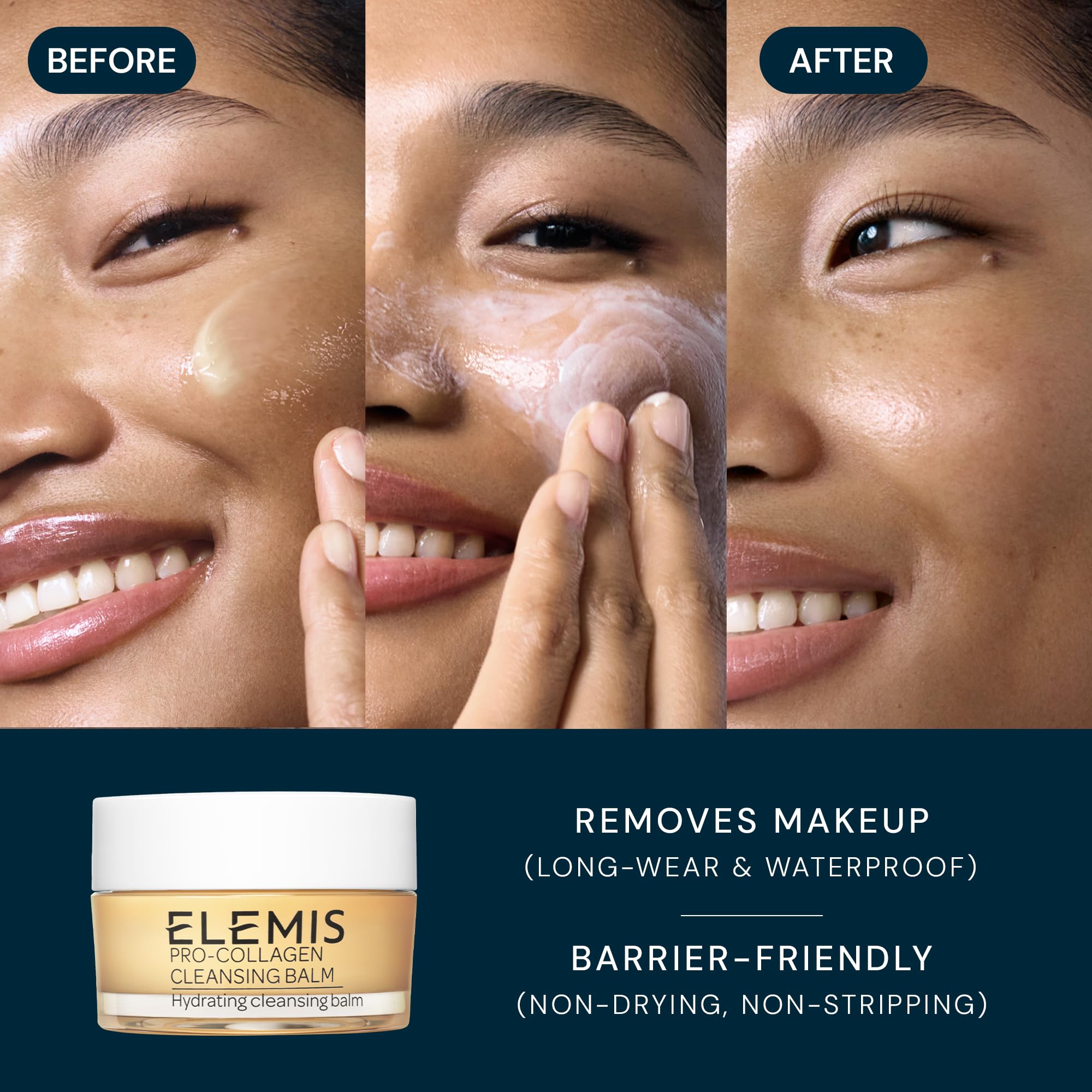 Elemis resurfacing pads close-up highlighting gentle exfoliation on skin.