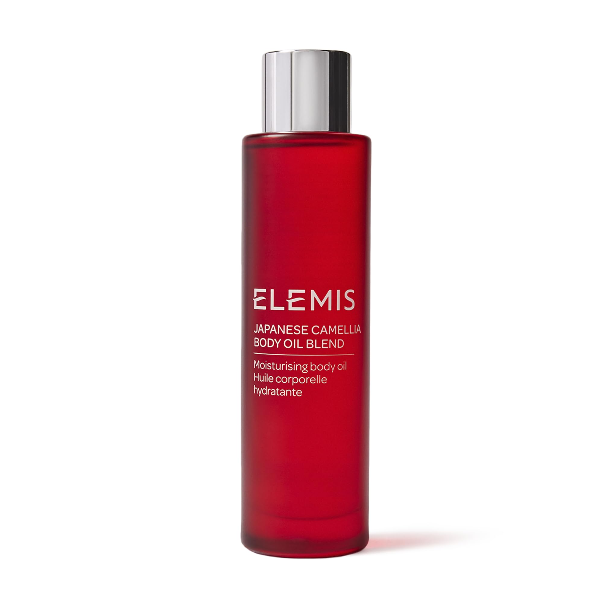 ELEMIS Japanese Camellia Body Oil bottle shows lightweight nourishment for skin