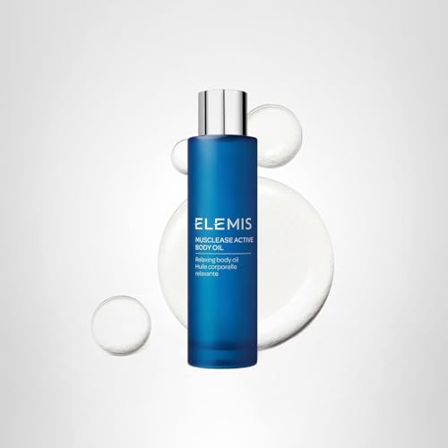 ELEMIS Musclease aromatherapy moment conveys calm self-care ritual.