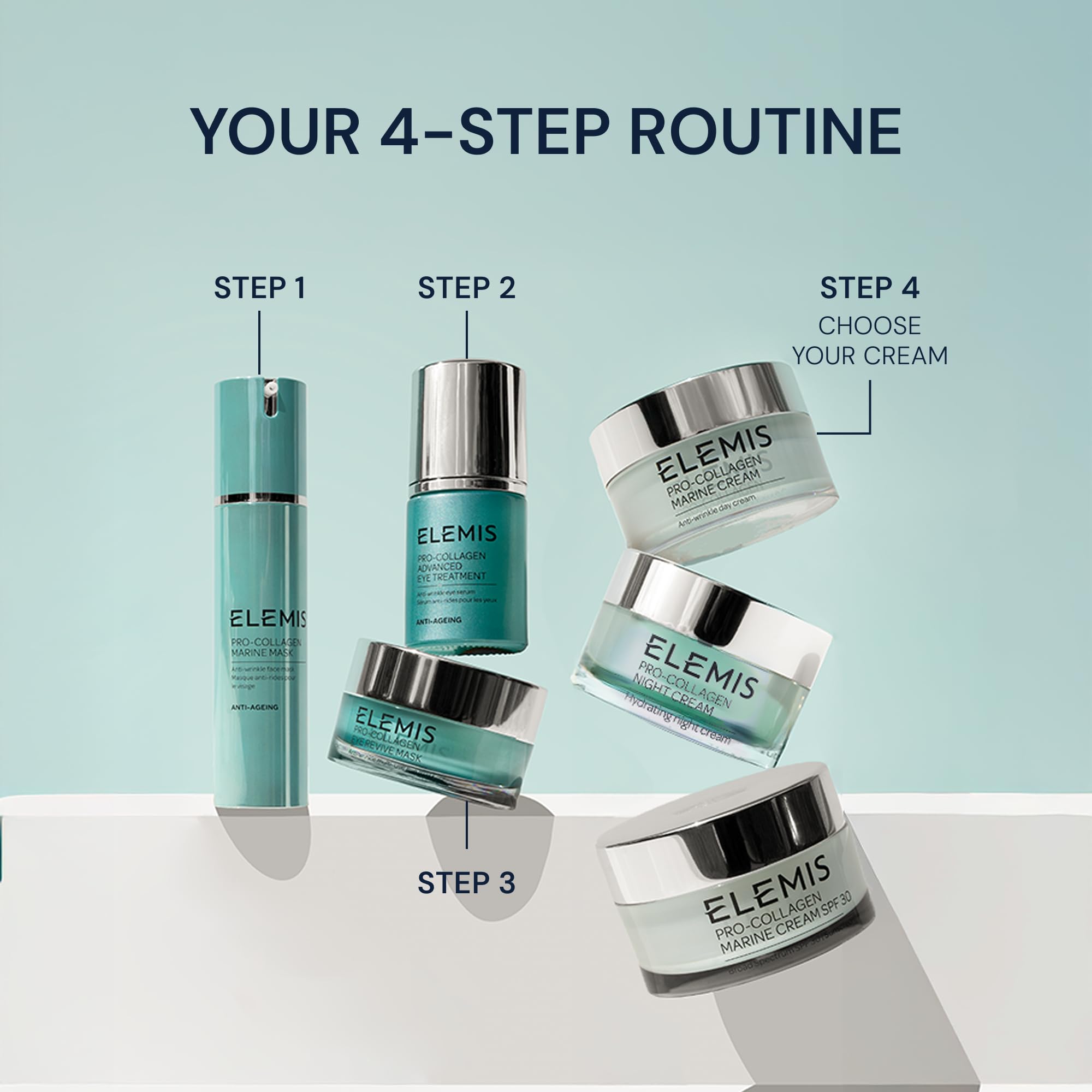 ELEMIS adaptogenic noni oil bottle conveys calming, spa-like routine.