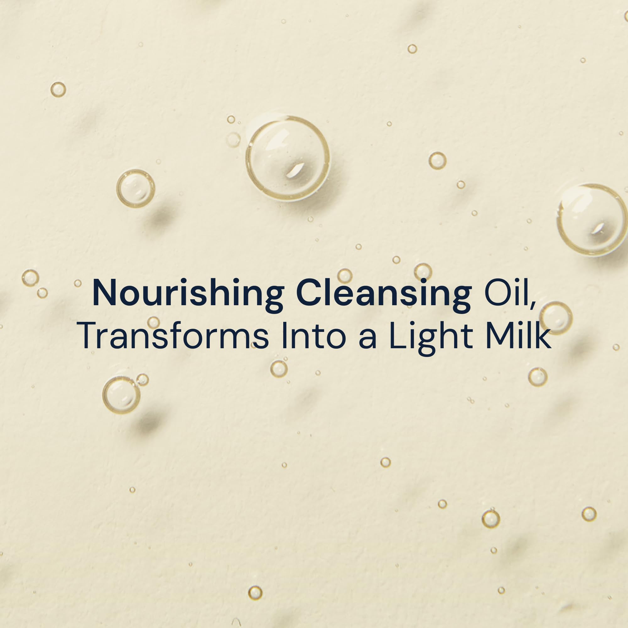 ELEMIS Nourishing Omega-Rich Cleansing Oil pour action suggests quick, skin conditioning cleansing.