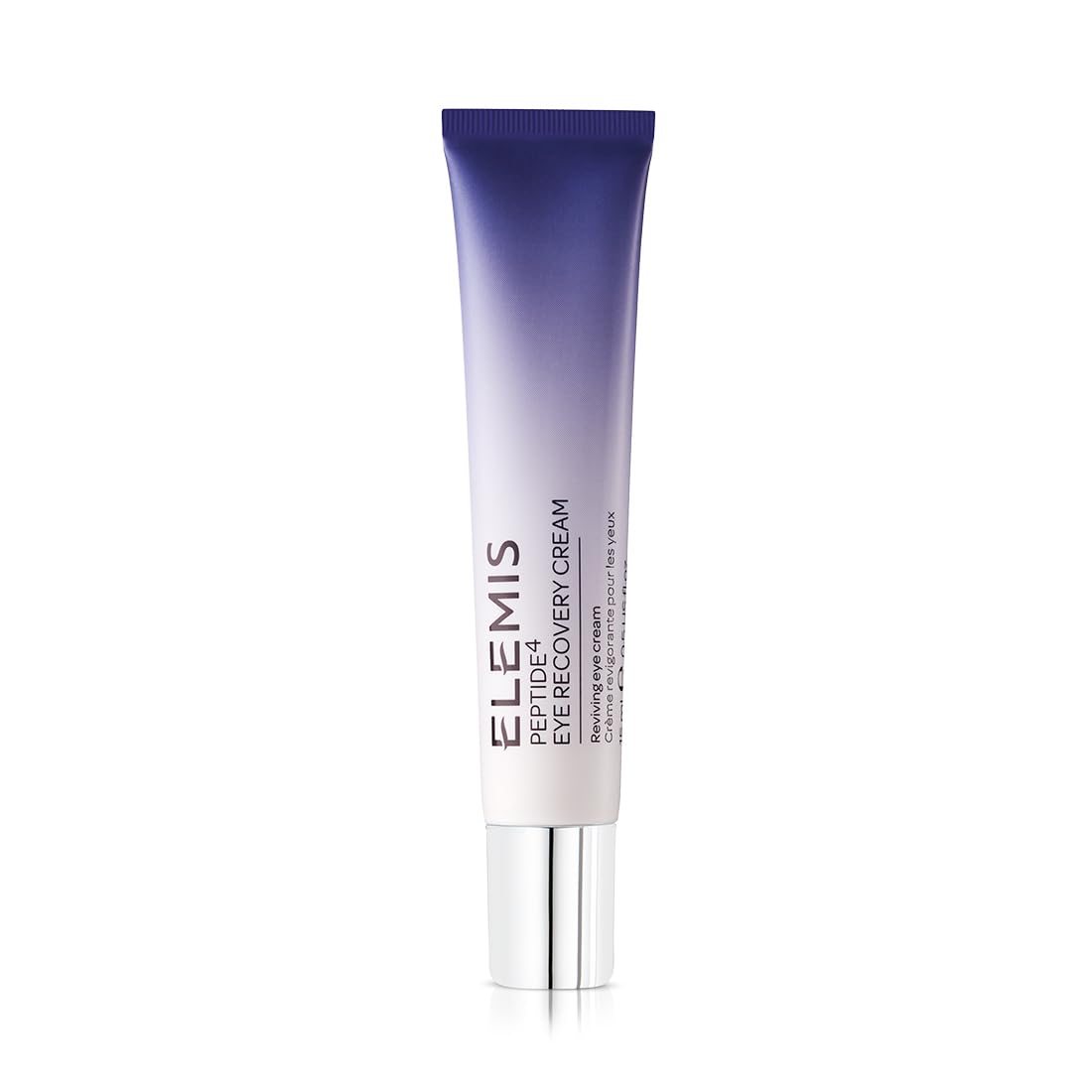 Elemis Peptide4 Eye Recovery Cream tube delivers refreshing hydration for tired eyes