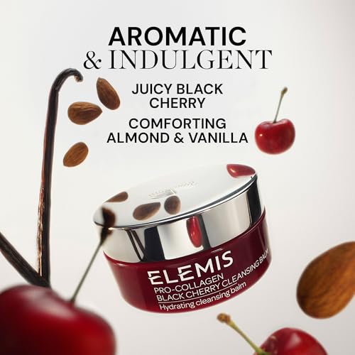 Face, neck, and décolleté being cleansed with ELEMIS balm for a radiant glow.