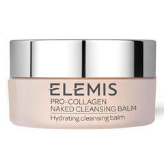 ELEMIS Pro-Collagen cleansing balm jar close-up dissolves makeup and hydrating skin