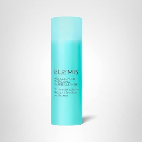 ELEMIS Pro-Collagen Energising Marine Cleanser on sink invites morning refresh and renewed skin confidence