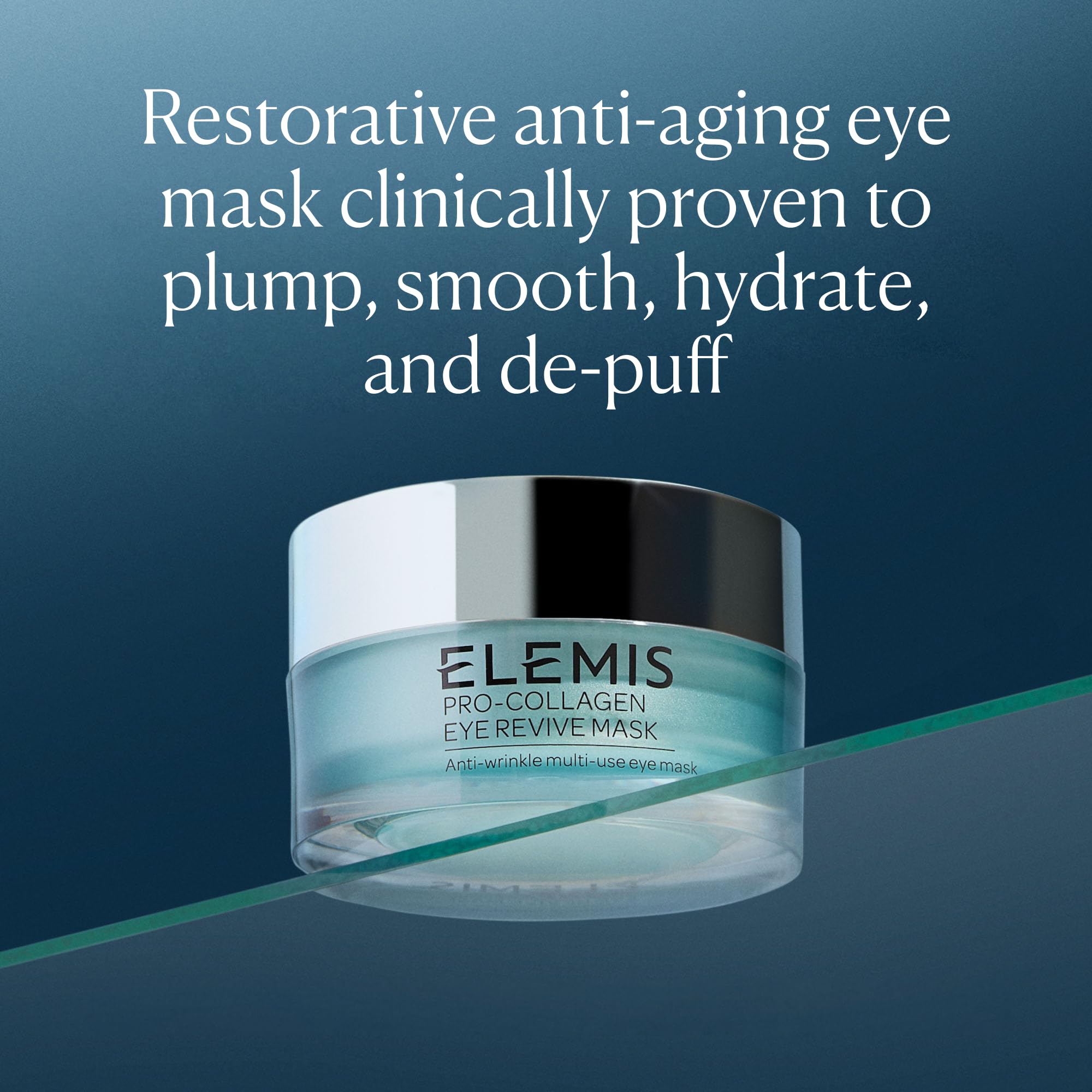 ELEMIS Pro-Collagen Eye Revive Mask swatch reveals smooth, plumping care for eye contour.