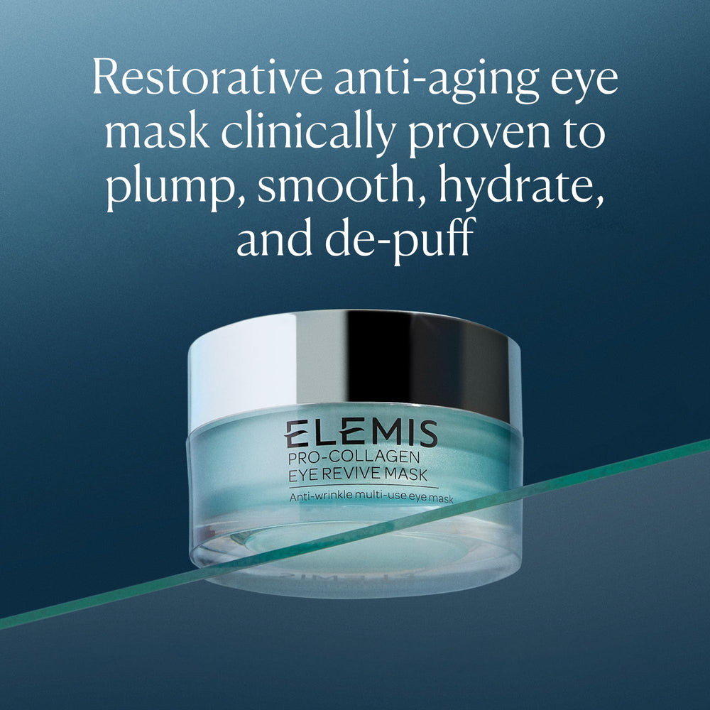 ELEMIS Pro-Collagen Eye Revive Mask swatch reveals smooth, plumping care for eye contour.