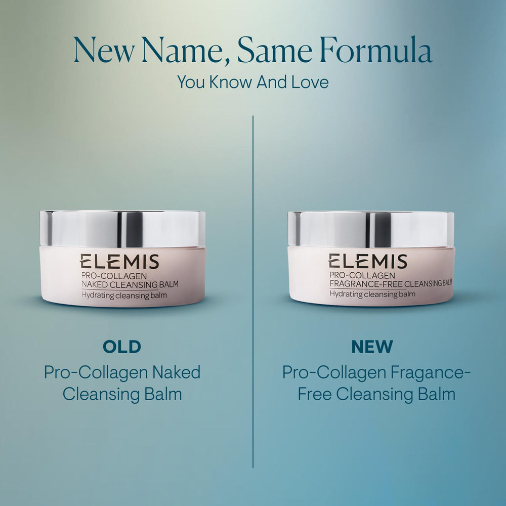 ELEMIS Pro-Collagen balm warmed between palms demonstrates silky warmth for skin