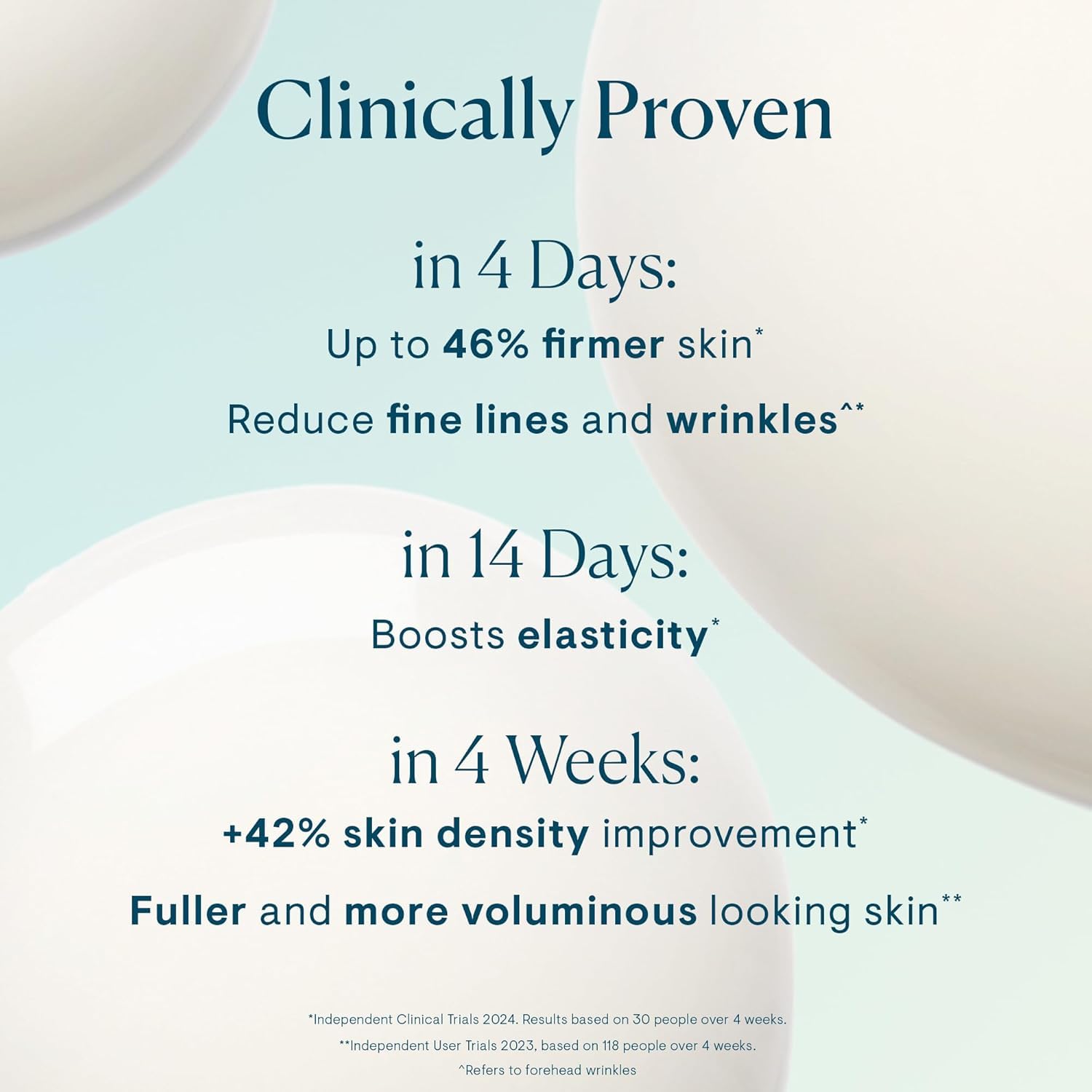ELEMIS Pro-Collagen Future Restore Serum on skin shows a luminous, refreshed finish.