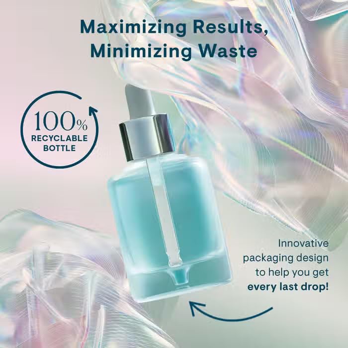 ELEMIS Pro-Collagen Future Restore Serum marine algae ingredient graphic hints nourishing care.