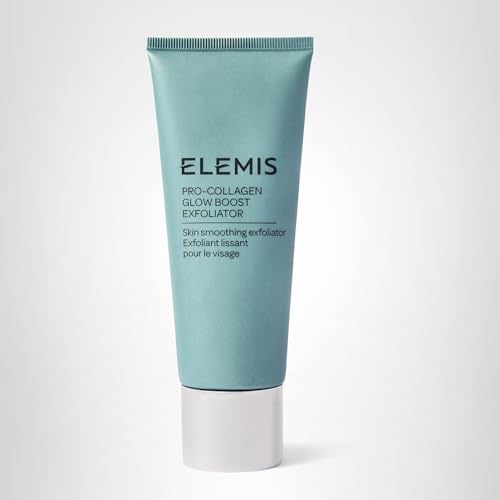 ELEMIS Glow Boost exfoliator during morning routine for a ready-to-face glow