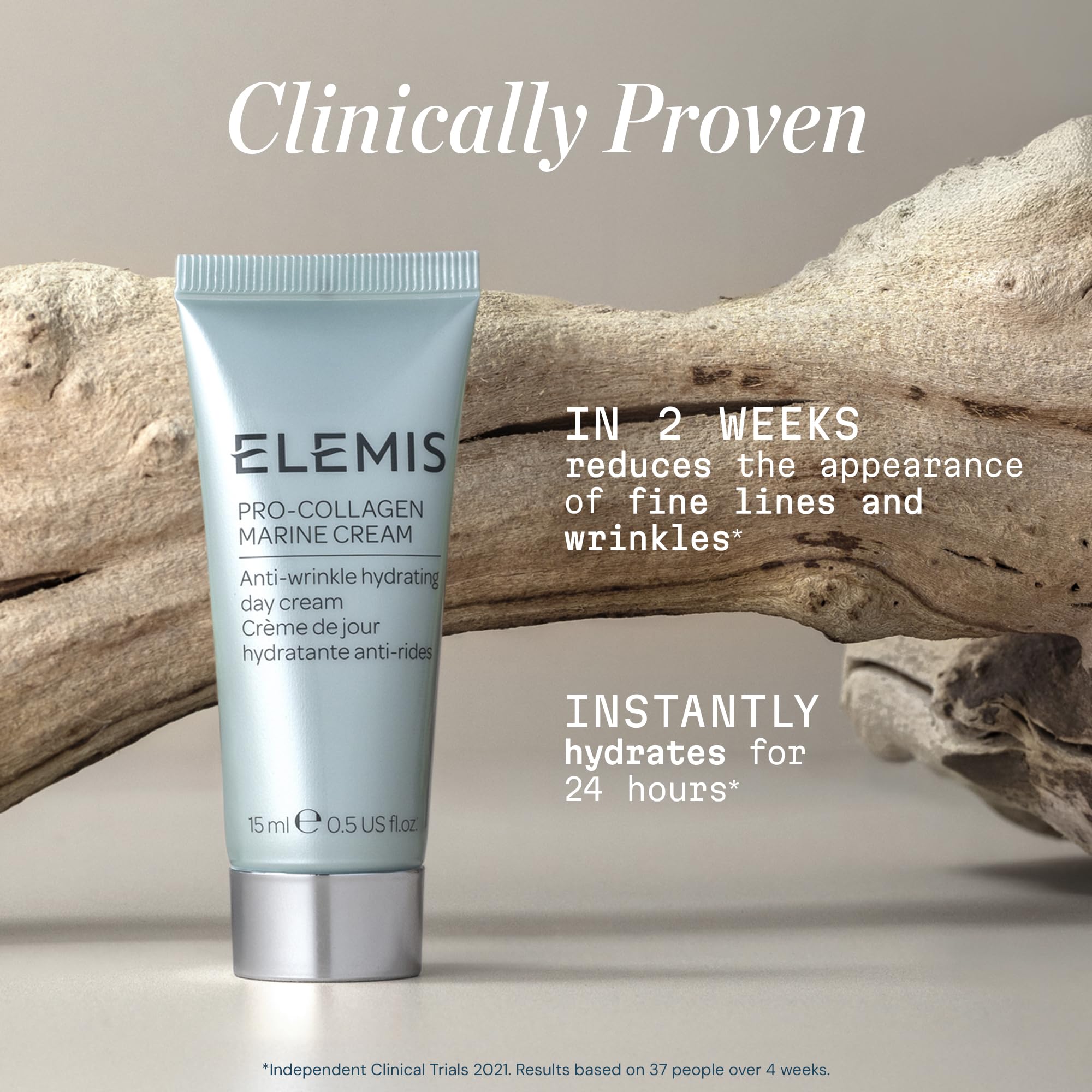 ELEMIS Pro-Collagen Marine Cream packaging shot signals premium skincare ritual