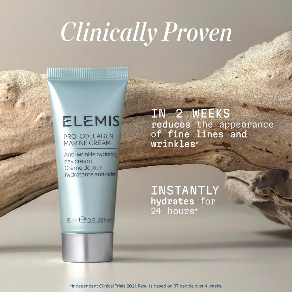 ELEMIS Pro-Collagen Marine Cream packaging shot signals premium skincare ritual