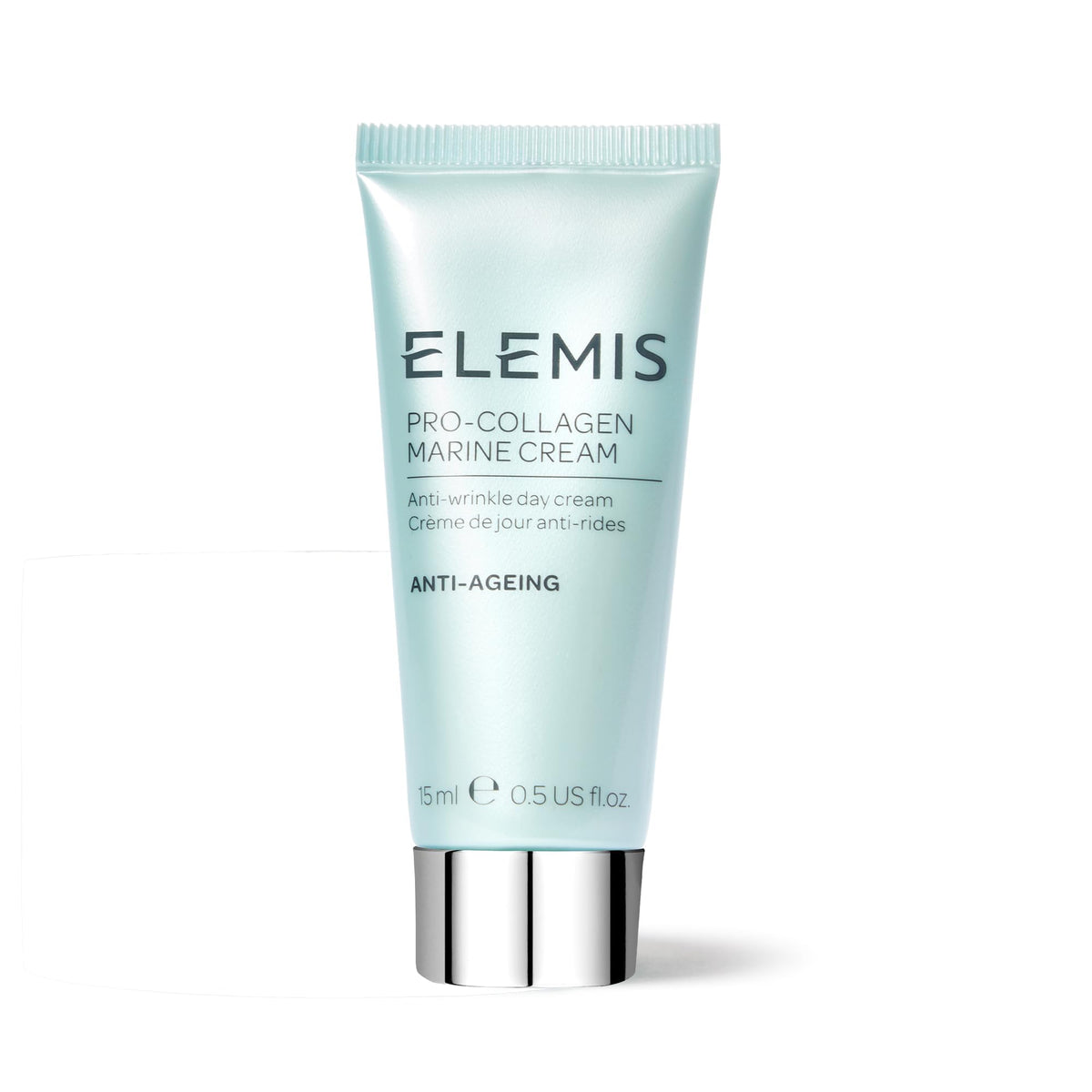 ELEMIS Pro-Collagen Marine Cream tube closeup for hydrating, radiant skin