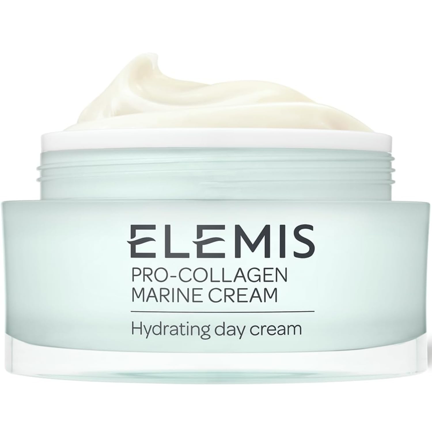 ELEMIS Pro-Collagen Marine Cream tube close-up highlighting hydration for dry skin