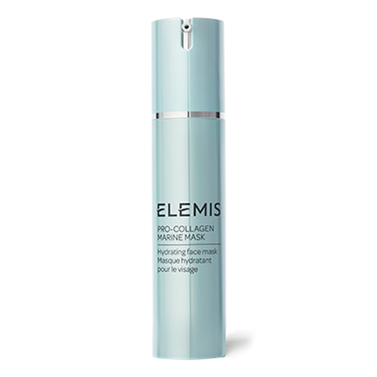 ELEMIS Pro-Collagen Marine Mask jar close-up showing lush texture for hydrating skin.