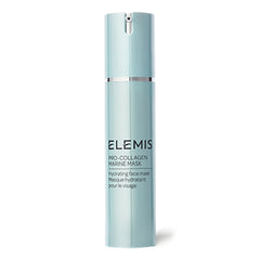 ELEMIS Pro-Collagen Marine Mask jar close-up showing lush texture for hydrating skin.