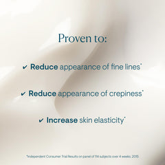 ELEMIS Pro-Collagen Neck Balm application demo demonstrates gentle massage routine.