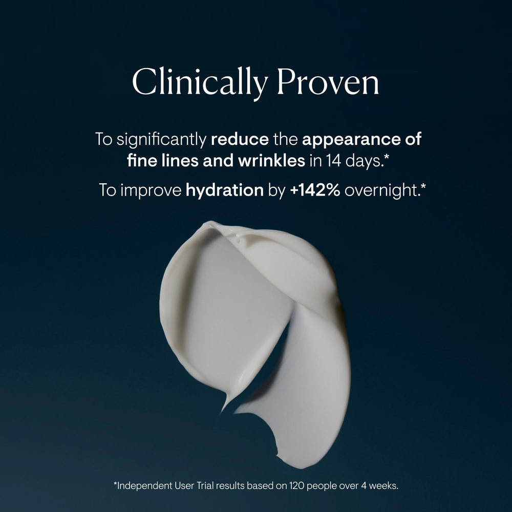 ELEMIS Pro-Collagen Night Cream on a nightstand ready for nightly routine